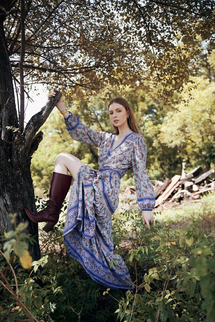 Tulle And Batiste Dresses Alannah Maxi Dress - Lavender Grey - Preorder 12 Tulle And Batiste Dresses Alannah Maxi Dress - Lavender Grey - Preorder