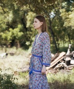 Tulle And Batiste Dresses Alannah Maxi Dress - Lavender Grey - Preorder