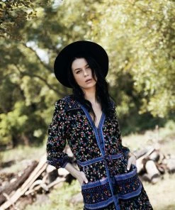 Tulle And Batiste Dresses Alannah Maxi Dress - Moonless Black - Preorder