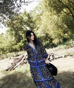 Tulle And Batiste Dresses Alannah Maxi Dress - Moonless Black - Preorder