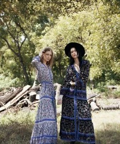 Tulle And Batiste Dresses Alannah Maxi Dress - Moonless Black - Preorder