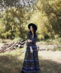 Tulle And Batiste Dresses Alannah Maxi Dress - Moonless Black - Preorder