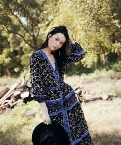 Tulle And Batiste Dresses Alannah Maxi Dress - Moonless Black - Preorder