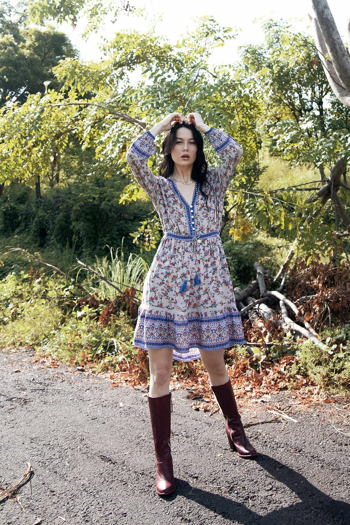 Tulle And Batiste Dresses Alannah Playdress - Lavender Grey - Preorder 1 Tulle And Batiste Dresses Alannah Playdress - Lavender Grey - Preorder