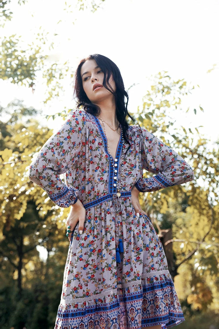 Tulle And Batiste Dresses Alannah Playdress - Lavender Grey - Preorder 5 Tulle And Batiste Dresses Alannah Playdress - Lavender Grey - Preorder