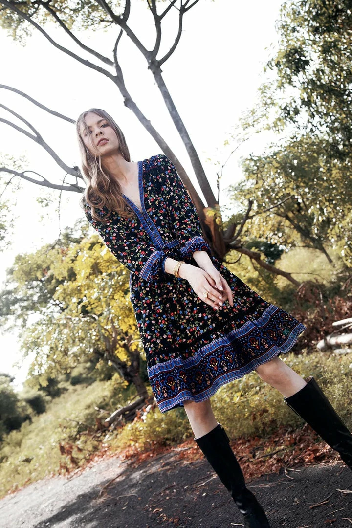 Tulle And Batiste Dresses Alannah Playdress - Moonless Black - Preorder 1 Tulle And Batiste Dresses Alannah Playdress - Moonless Black - Preorder