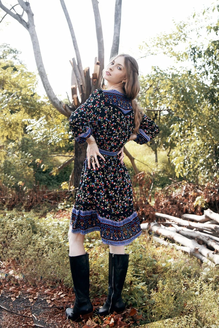 Tulle And Batiste Dresses Alannah Playdress - Moonless Black - Preorder 2 Tulle And Batiste Dresses Alannah Playdress - Moonless Black - Preorder