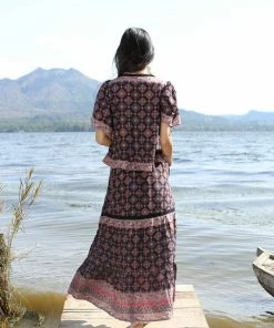 Tulle And Batiste Amira Crop Top - Moonless Night - Preorder Black Dresses 5 Tulle And Batiste Amira Crop Top - Moonless Night - Preorder Black Dresses