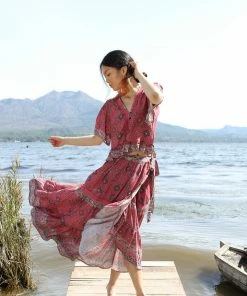 Tulle And Batiste Amira Crop Top - Scarlet - Preorder