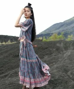 Tulle And Batiste Bottoms Amira Wrap Skirt - Teal - Preorder