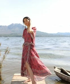 Tulle And Batiste Bottoms Amira Wrap Skirt - Scarlet - Preorder 7 Tulle And Batiste Bottoms Amira Wrap Skirt - Scarlet - Preorder