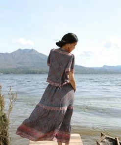 Tulle And Batiste Bottoms Amira Wrap Skirt - Teal - Preorder 7 Tulle And Batiste Bottoms Amira Wrap Skirt - Teal - Preorder