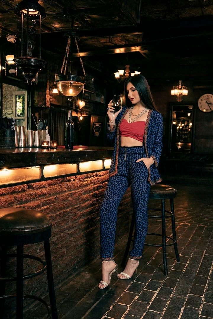 Tulle And Batiste Bianca Blazer - Electric Blue - Preorder 2 Tulle And Batiste Bianca Blazer - Electric Blue - Preorder