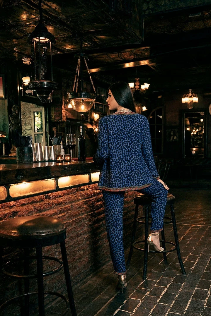 Tulle And Batiste Bianca Blazer - Electric Blue - Preorder 3 Tulle And Batiste Bianca Blazer - Electric Blue - Preorder