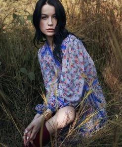 Tulle And Batiste Dresses Brenda Wrap Mini Dress - Lavender Grey - Preorder 11 Tulle And Batiste Dresses Brenda Wrap Mini Dress - Lavender Grey - Preorder