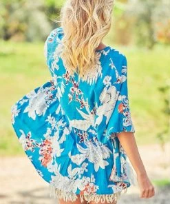 Jaase Chloe Top - Blue Iris