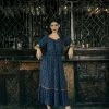 Tulle And Batiste Carol Midi Dress - Electric Blue - Preorder