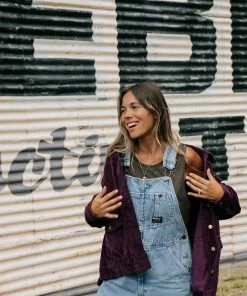 We The Wild Collective Jackets & Coats Jumbo Whale Cord Jacket - Plum 15 We The Wild Collective Jackets & Coats Jumbo Whale Cord Jacket - Plum