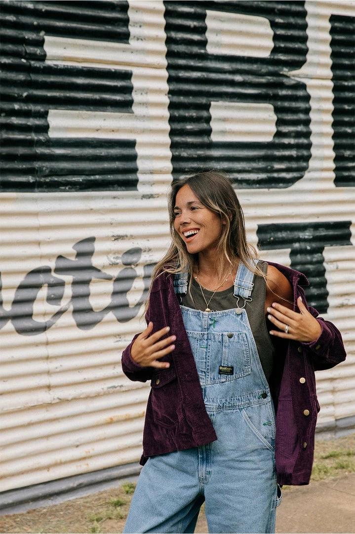 We The Wild Collective Jackets & Coats Jumbo Whale Cord Jacket - Plum 7 We The Wild Collective Jackets & Coats Jumbo Whale Cord Jacket - Plum