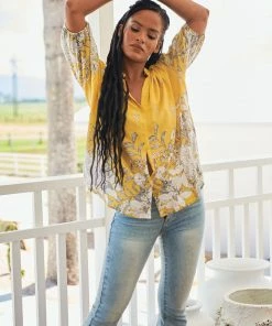 Jaase Sierra Top - Calla Lily