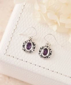 MIDSUMMER STAR Jewellery Alchemy Amethyst Earrings
