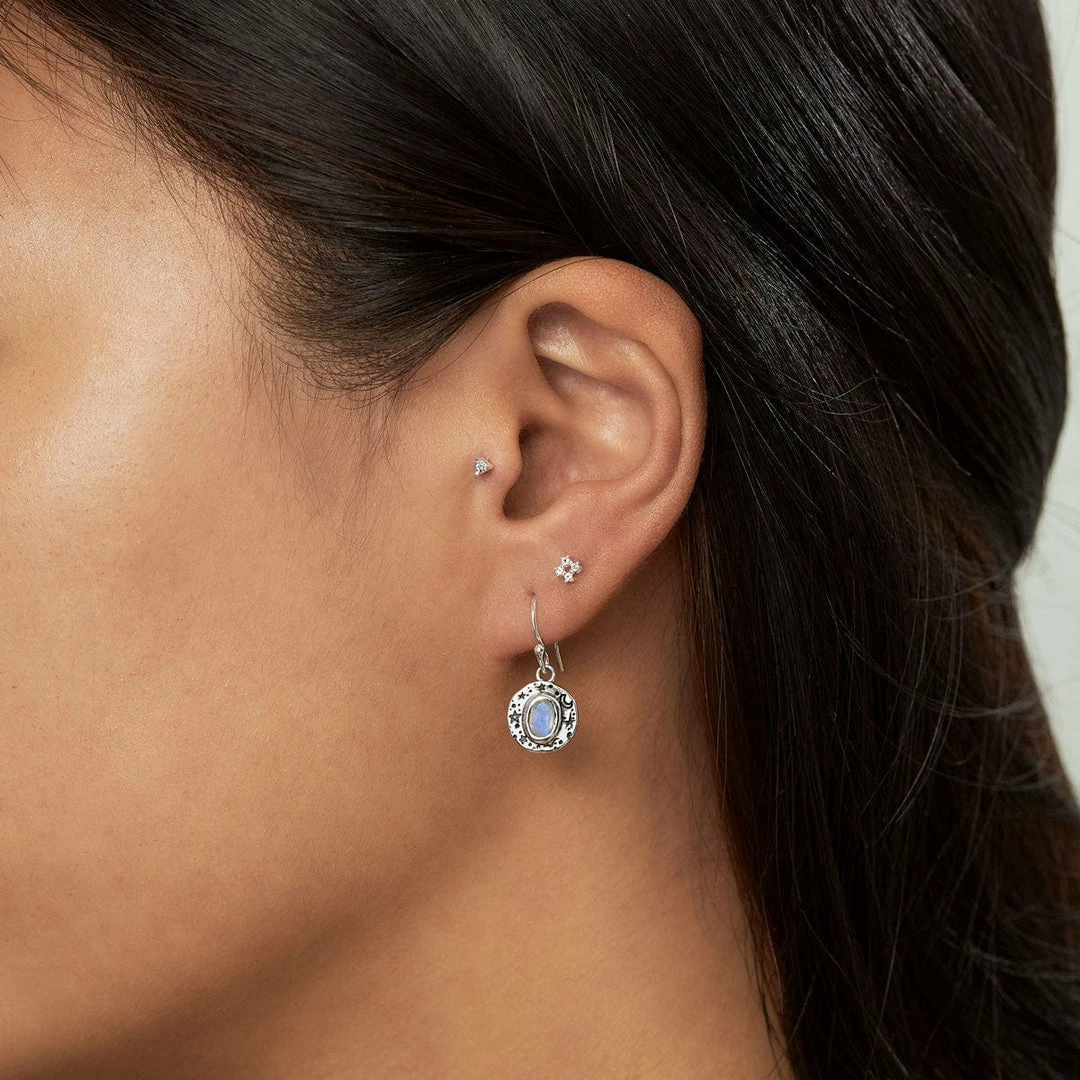 MIDSUMMER STAR Alchemy Moonstone Earrings 3 MIDSUMMER STAR Alchemy Moonstone Earrings