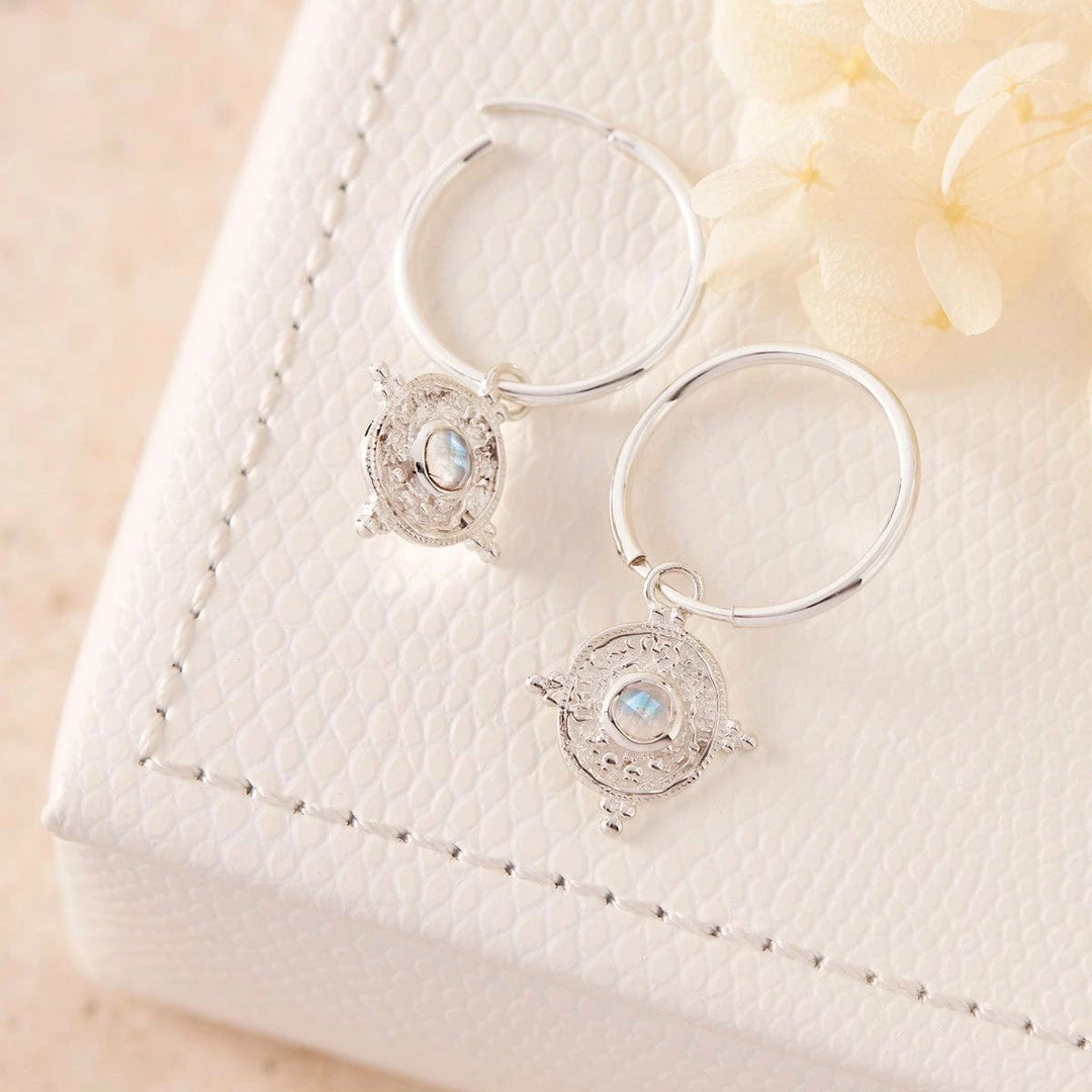 MIDSUMMER STAR Devine Talisman Moonstone Sleepers Jewellery 1 MIDSUMMER STAR Devine Talisman Moonstone Sleepers Jewellery