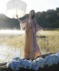 Tulle And Batiste Phoenix Robe - Warm Taupe - Preorder