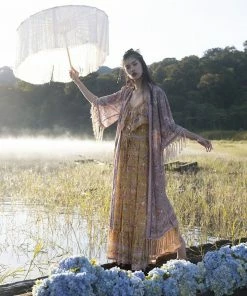 Tulle And Batiste Phoenix Robe - Warm Taupe - Preorder 7 Tulle And Batiste Phoenix Robe - Warm Taupe - Preorder