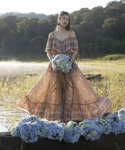 Tulle And Batiste Eden Gown - Golden Olive - Preorder 6 Tulle And Batiste Eden Gown - Golden Olive - Preorder