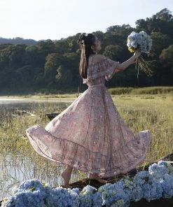 Tulle And Batiste Eden Gown - Warm Taupe - Preorder