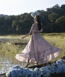 Tulle And Batiste Eden Gown - Warm Taupe - Preorder