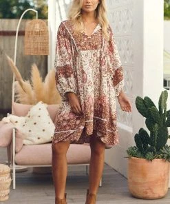 Jaase Adela Midi Dress - Flower Fields Dresses