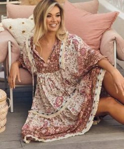 Jaase Dresses Palace Midi Dress - Flower Fields 27 Jaase Dresses Palace Midi Dress - Flower Fields