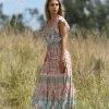 Tulle And Batiste Dresses Hannah Maxi Dress - Lotus