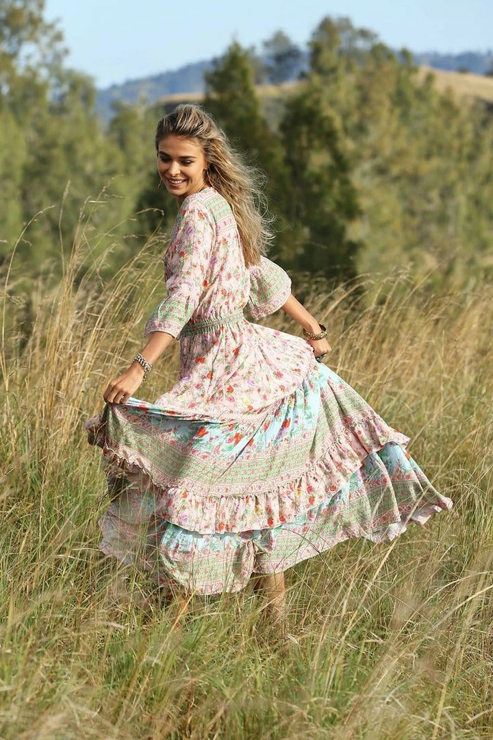 Tulle And Batiste Havillah Maxi Dress - Lotus - Preorder Dresses 3 Tulle And Batiste Havillah Maxi Dress - Lotus - Preorder Dresses