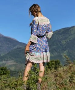 Tulle And Batiste Dresses Havillah Playdress - Lapis Lazuli - Preorder