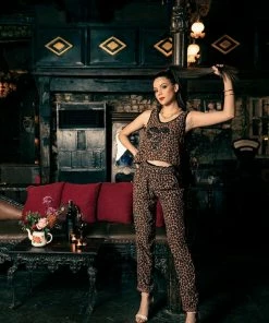 Tulle And Batiste Holly Sleeveless Top - Brunette - Preorder