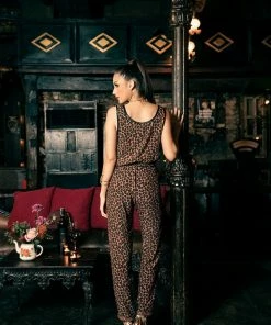 Tulle And Batiste Holly Sleeveless Top - Brunette - Preorder