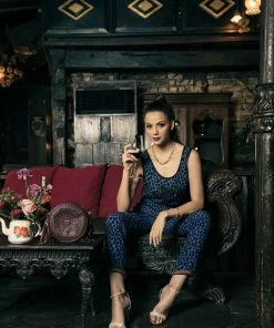 Tulle And Batiste Bottoms Holly Pants - Electric Blue - Preorder