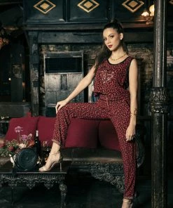 Tulle And Batiste Holly Pants - Tango Red - Preorder Bottoms