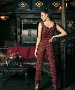 Tulle And Batiste Holly Pants - Tango Red - Preorder Bottoms