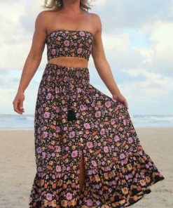 Wilde Bella Bottoms Samba Skirt - Midnight