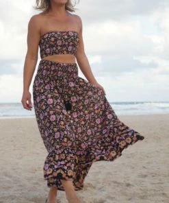 Wilde Bella Bottoms Samba Skirt - Midnight