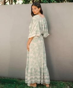 WHITE CLOSET Veronika Maxi Skirt - Sage Bottoms 13 WHITE CLOSET Veronika Maxi Skirt - Sage Bottoms