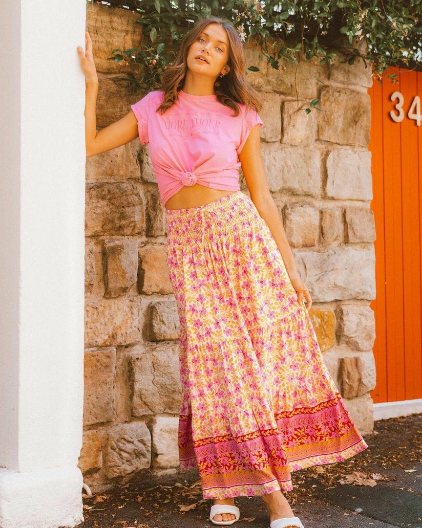 PAPER HEART Jasmine Skirt - Happy 4 PAPER HEART Jasmine Skirt - Happy