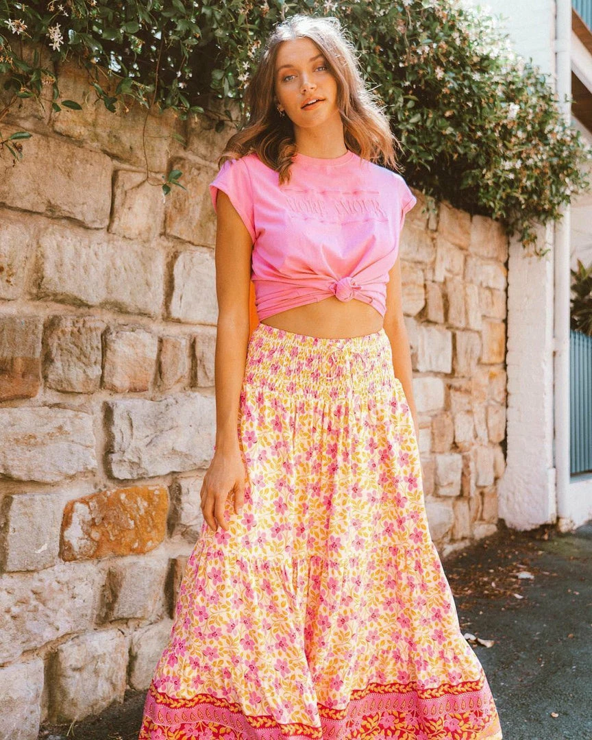 PAPER HEART Jasmine Skirt - Happy 3 PAPER HEART Jasmine Skirt - Happy