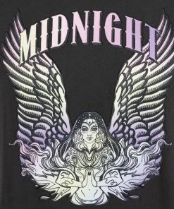 PAPER HEART Midnight Tee - Black