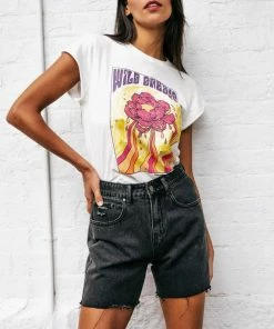 PAPER HEART Wild Dreams Tee - White Tops