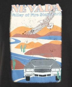 PAPER HEART Nevada Tee - Black